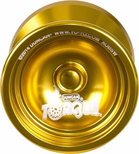 Duncan Toys Torque Yo-Yo [Gold], Unresponsive Pro Level Yo-Yo, Concave Bearing