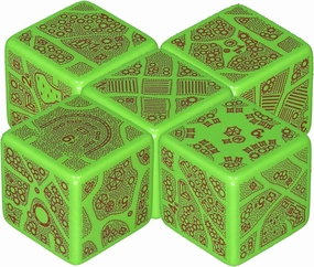 DungeonMorph Dice Villages Set (Color)