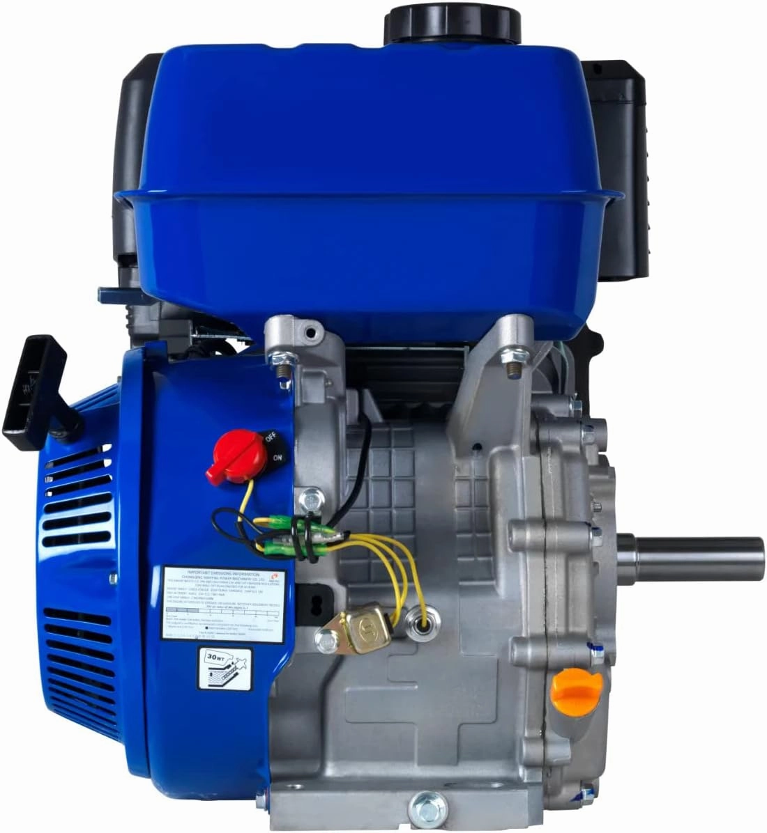 DuroMax XP18HP 440cc Recoil Start Gas Powered 50 State Approved, Multi-Use Engine, XP18HP, Blue