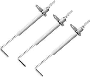 Eagles 69W43 Flame Sensor, 3 Pack Gas Furnace Flame Heat Sensor Igniter Sensing Rod Compatible with Ducane Armstrong and Lennox EL180 ML18UH Furnaces, Replace# 69W4301 LB-74940B LB74940B