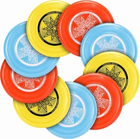 Eastgoing Outdoor Flying Disc 175 Gram, 10.75 Inch Sport Disc ，Loads of Colors Available, Suitable for Competitions, Team Flying Disc for Beach, Park, Pet, Camping and More,