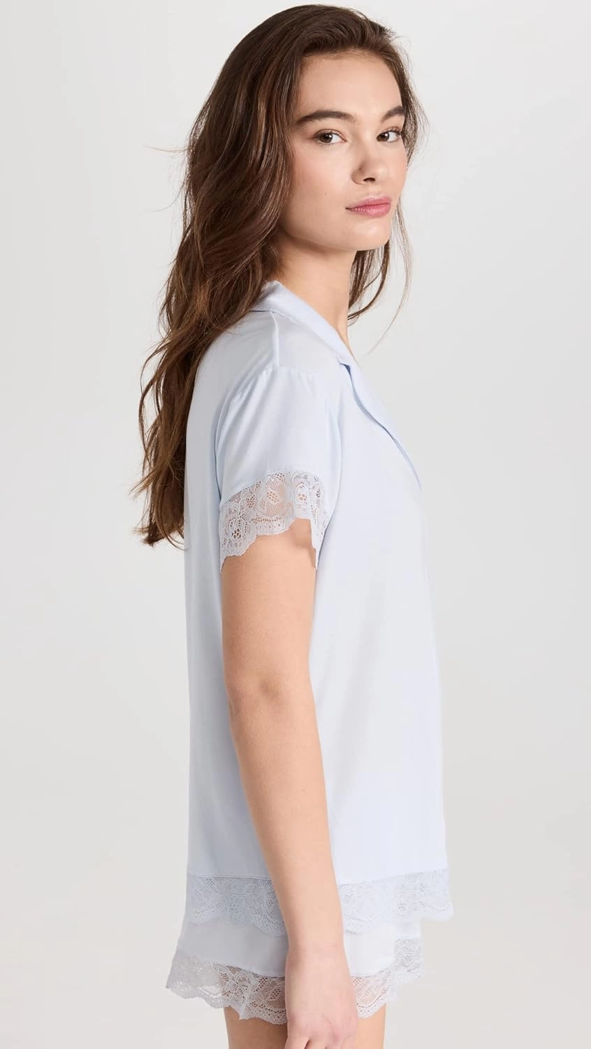 Eberjey Women's Malou Lace Shorts PJ Set