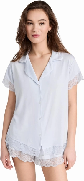 Eberjey Women's Malou Lace Shorts PJ Set