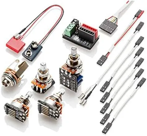 EMG Two Push Pull Pot Conversion Kit for Dual Mode Pickups