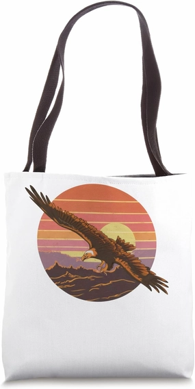 Feathered Rarity: California Condor Apparel Tote Bag