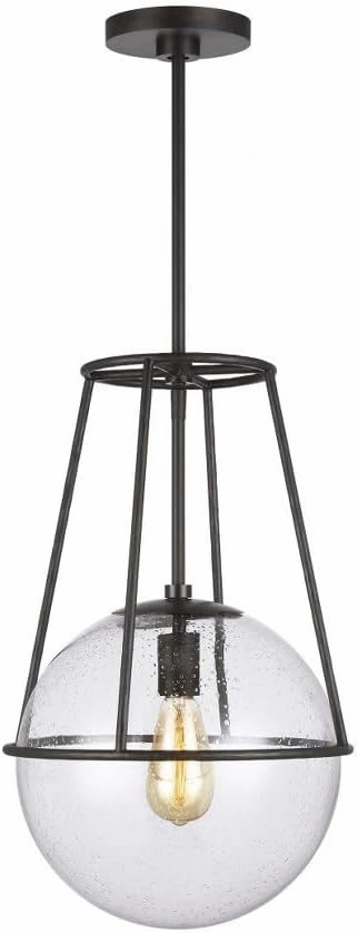 Feiss Generation Lighting-Ellen Collection-Atlas-One Light Pendant-12.5 Inch Wide by 20.75 Inch Tall