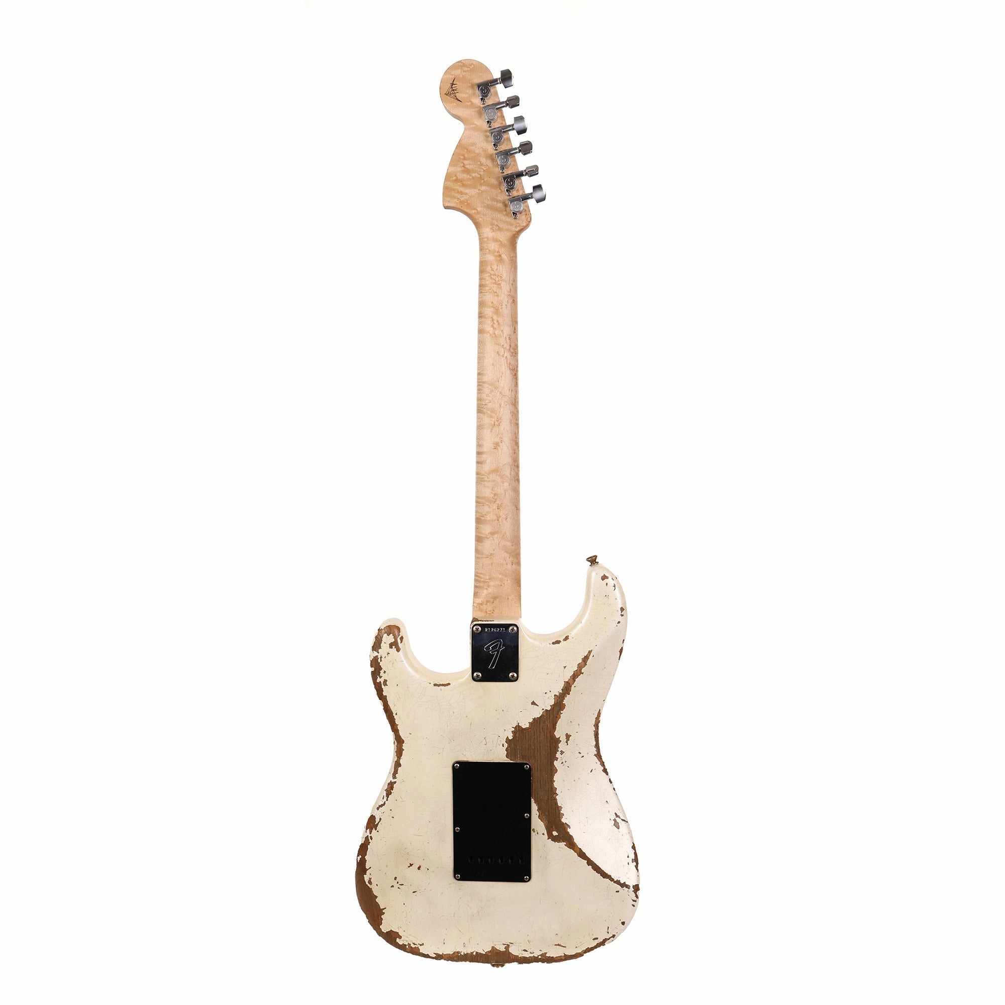 Fender Custom Shop 1969 Stratocaster Masterbuilt Andy Hicks Heavy Relic Frost White 2023