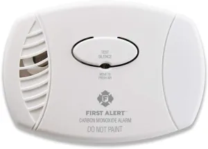 First Alert CO400 Carbon Monoxide (CO) Detector, Battery Operated Alarm, 1-Pack