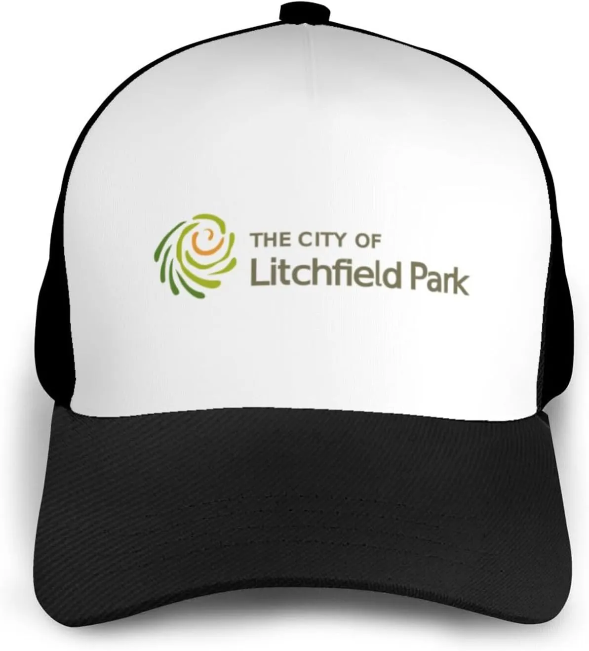 Flag of Litchfield Park, Arizona Baseball Cap Men Women Baseball Caps Adjustable Breathable Sports Sun Hat Casual Outdoor Trucker Hats Golf Dad Ball Cap Black