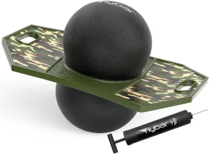Flybar Pogo Trick Ball for Kids, Bounce Board for Boys and Girls Ages 6 , Up to 160 lbs, Includes Pump, Easy to Carry Handle, Durable Plastic Deck Indoor, Outdoor Toy Pogo Jumper,