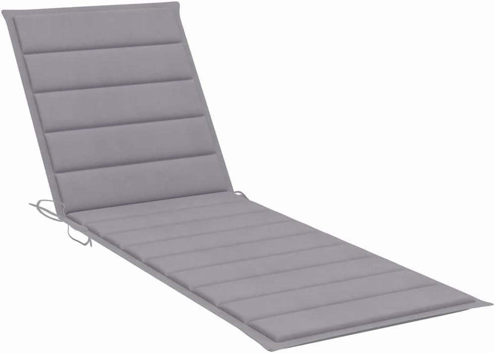 Folding Sun Lounger with Cushion Solid Acacia Woodpatio Chairs Tanning Chair Camping Chairs Recliner chairSuitable for Gardens, courtyards