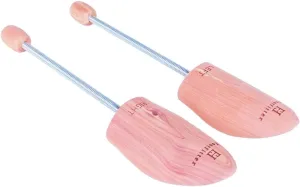 FootFitter Travel Cedar Shoe Tree - Natural Wood Shoe Shapers for Men & Women, Made From USA Grown Cedar Wood