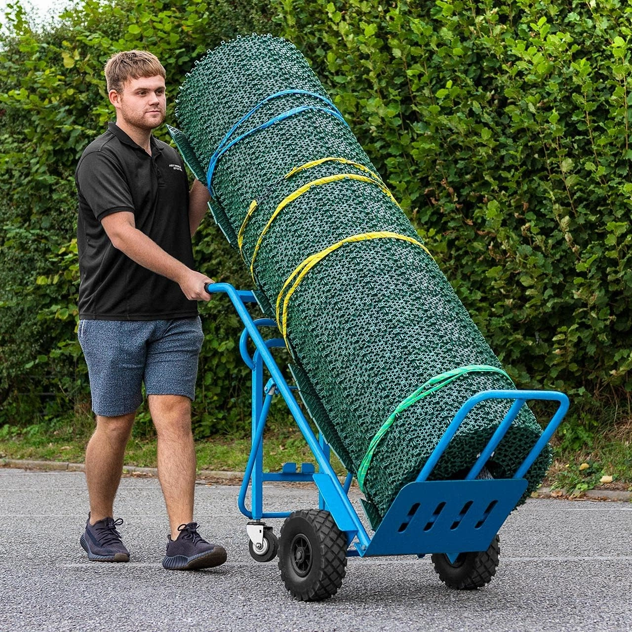 FORTRESS Instant Cricket Pitch Matting - 6X Lengths | Ideal for Backyard Practice & Matches | Easy Set Up - No Installation | Durable Indoor/Outdoor Roll Mat