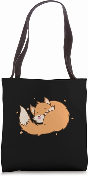 Fox dreaming Animal Nature Environment red Fox Tote Bag