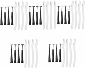 FRCOLOR 20sets Portable Eyebrow Lightweight Eyebrow Trimmer for Women Compact Design for Travel Face Facial Shaver for Home Use for Precise Shaping