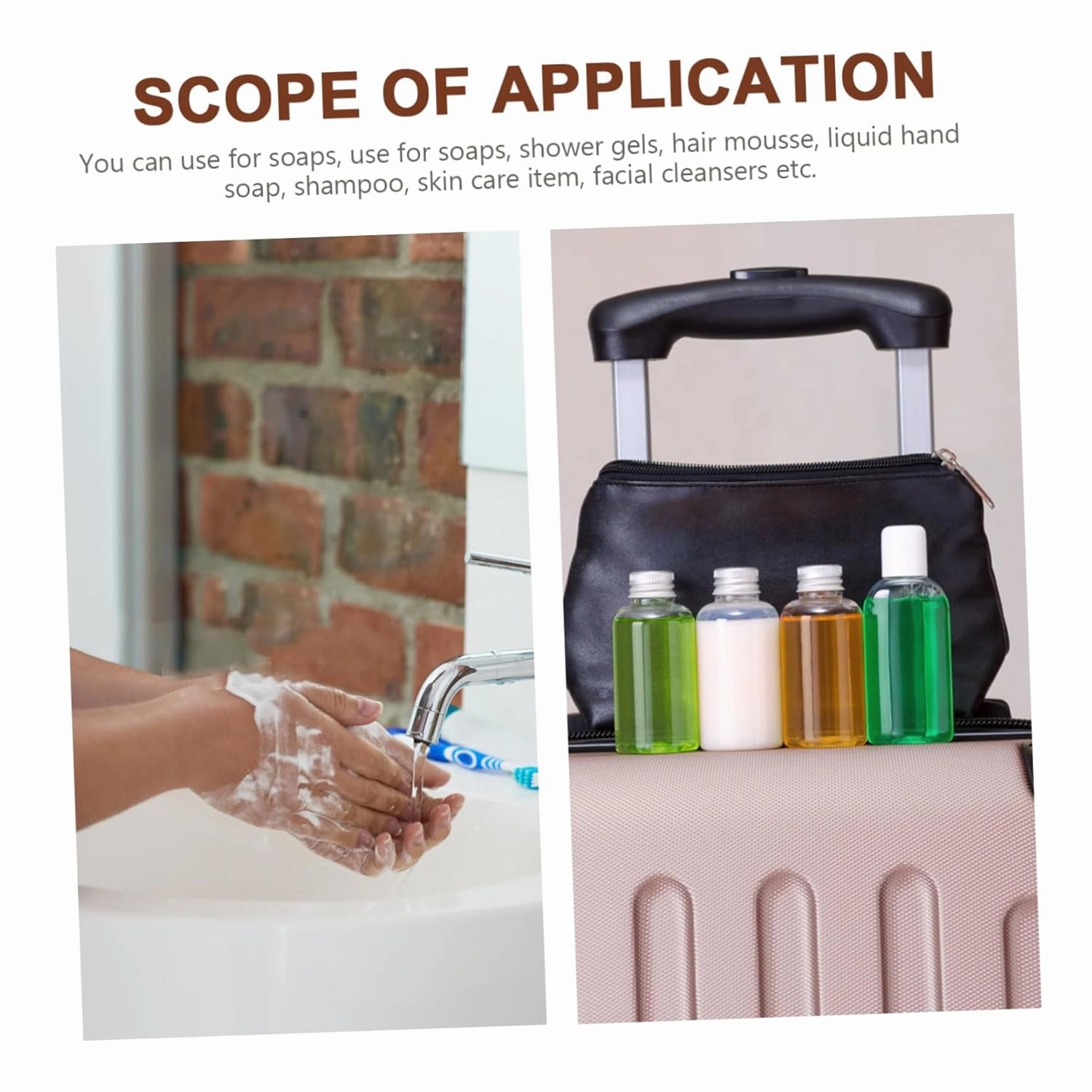 FRCOLOR 250ml Foam Pump Bottle for Hand Soap Foam Dispenser Soap Dispenser Pump Bear Shape