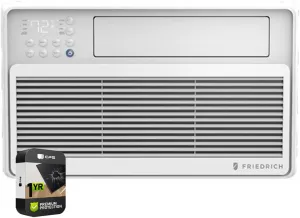 Friedrich CCV10A10A Chill Premier 10000 BTU Smart Window Air Conditioner Bundle with 1 YR CPS Enhanced Protection Pack