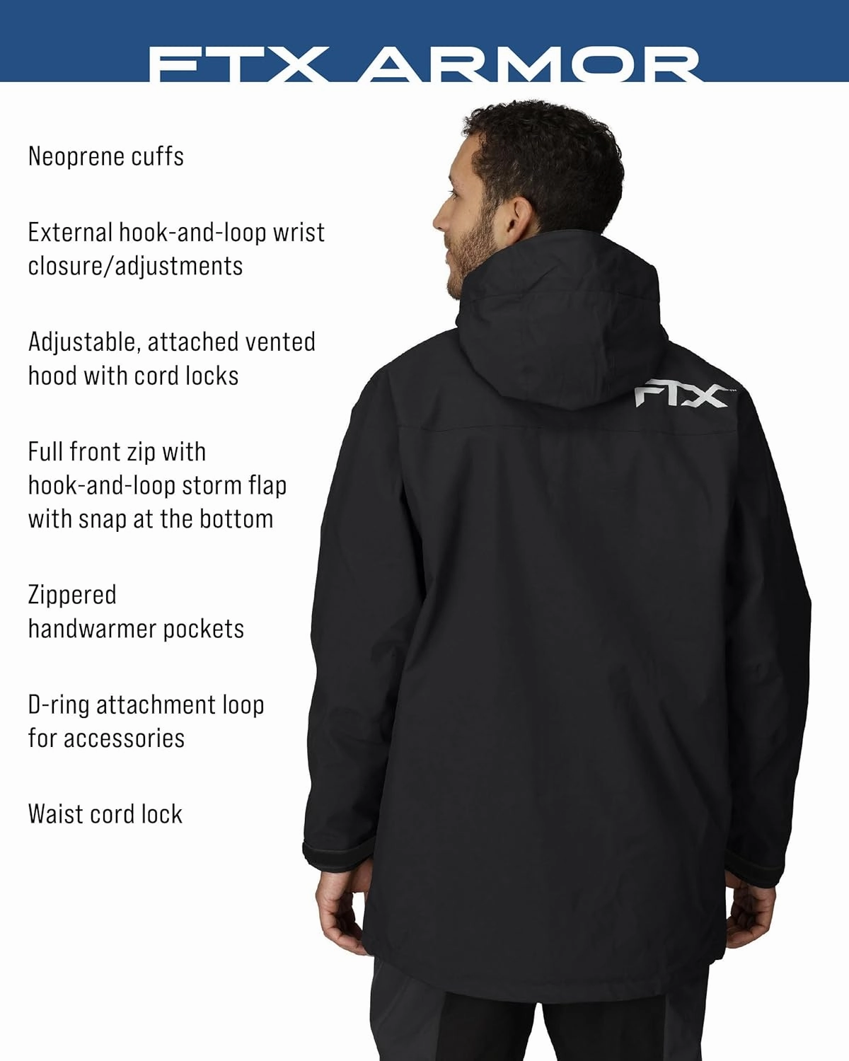 FROGG TOGGS Men's FTX Armor Premium Waterproof Rain, Fishing/Anglers Jacket