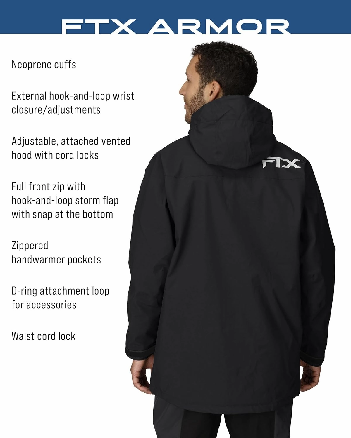 FROGG TOGGS Men's FTX Armor Premium Waterproof Rain, Fishing/Anglers Jacket