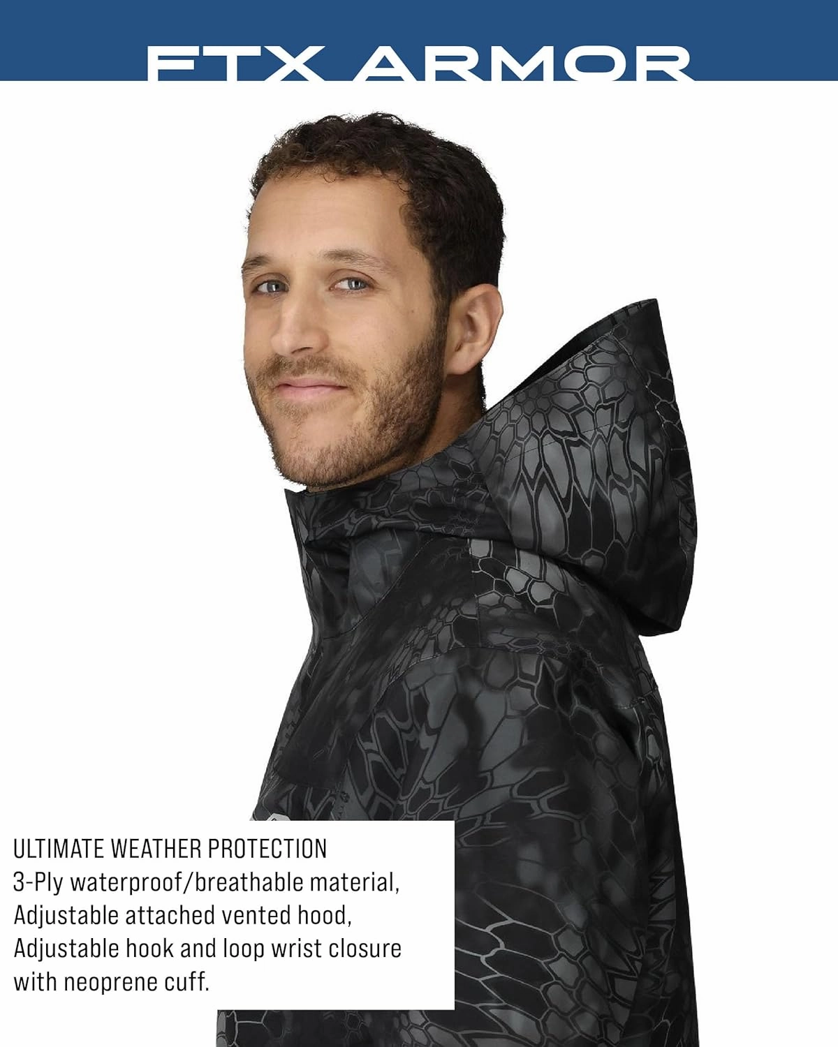 FROGG TOGGS Men's FTX Armor Premium Waterproof Rain, Fishing/Anglers Jacket