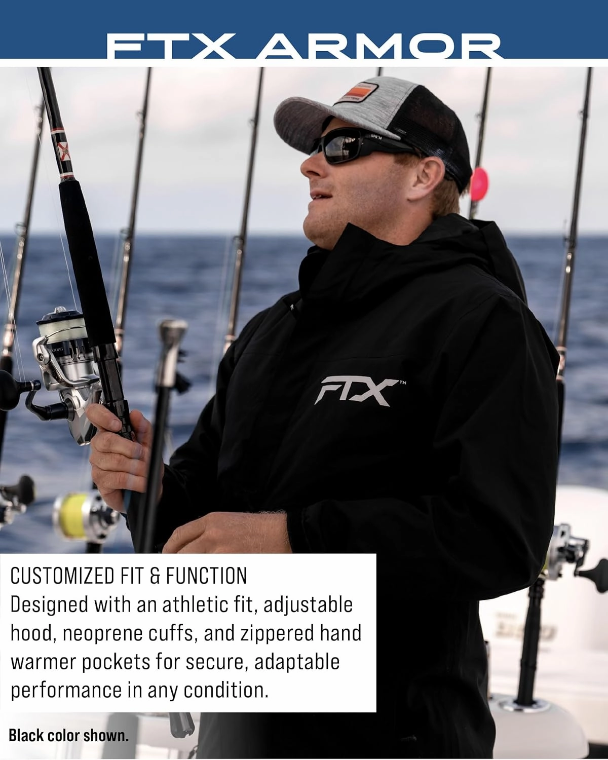 FROGG TOGGS Men's FTX Armor Premium Waterproof Rain, Fishing/Anglers Jacket