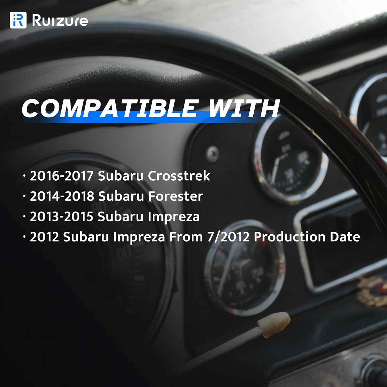 Front Left ABS Wheel Speed Sensor Driver Side Fit for 2014-2018 Subaru Forester, 2013-2015 Subaru Impreza, 2016-2017 Subaru Crosstrek, ALS2520, 1pc