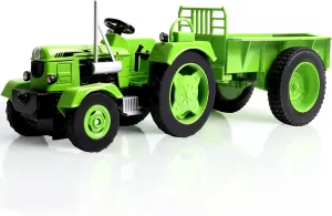 Fubarbar Kids Toys- Tractor Toys for 3-5 Kids Diecast Truck Toy Farm Trailer Playset Outdoor Scale Model Vehicle, Perfect 4 Year Old Boy Birthday Gift, Ages 18 Months to 6 Years Boys and Girls