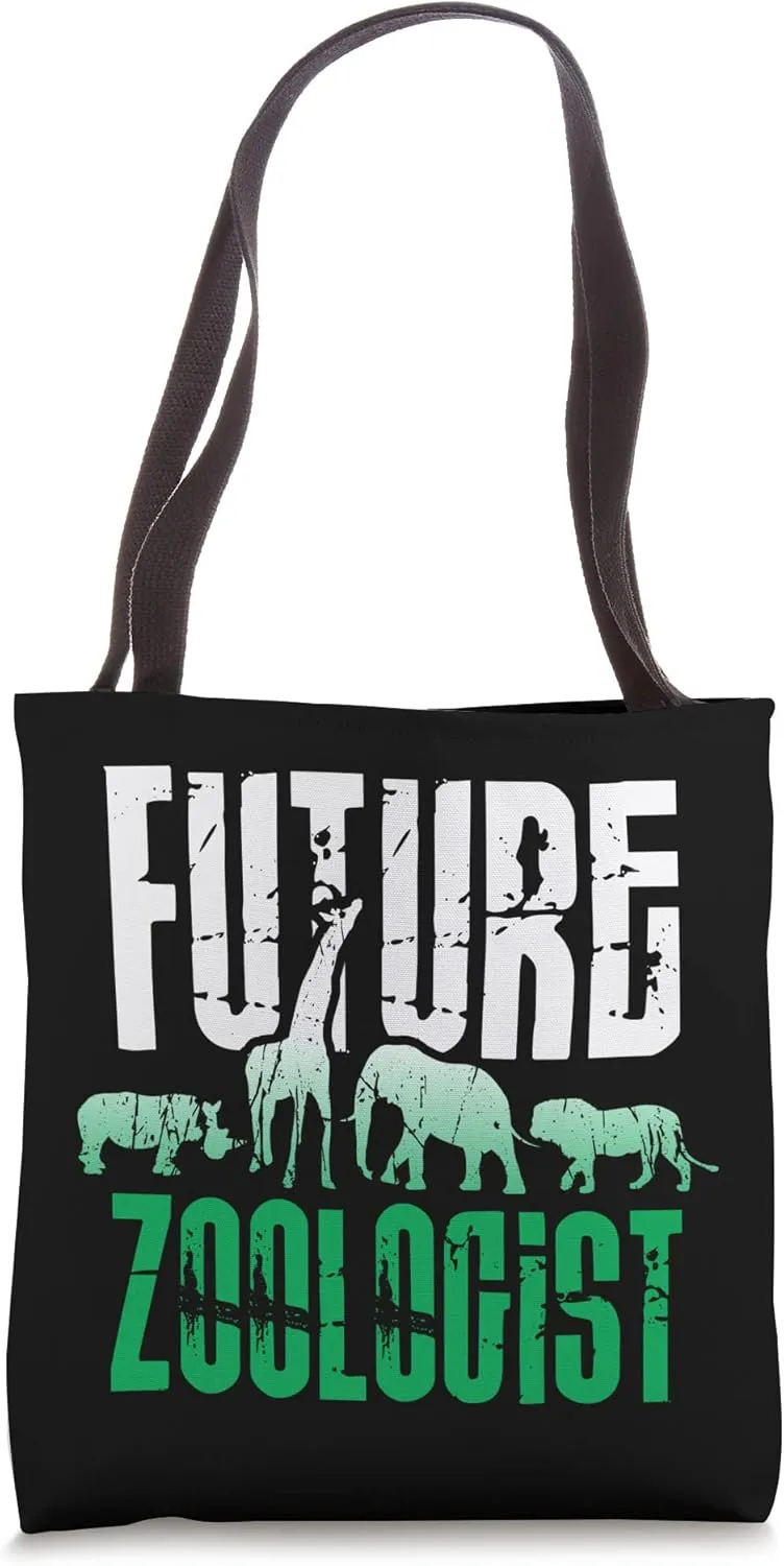 Future Zoologist design Zoology and animal lovers Tote Bag