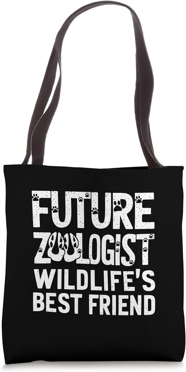 Future Zoologist Wildlife's Best Friend Zoology Zoo Keeper Tote Bag