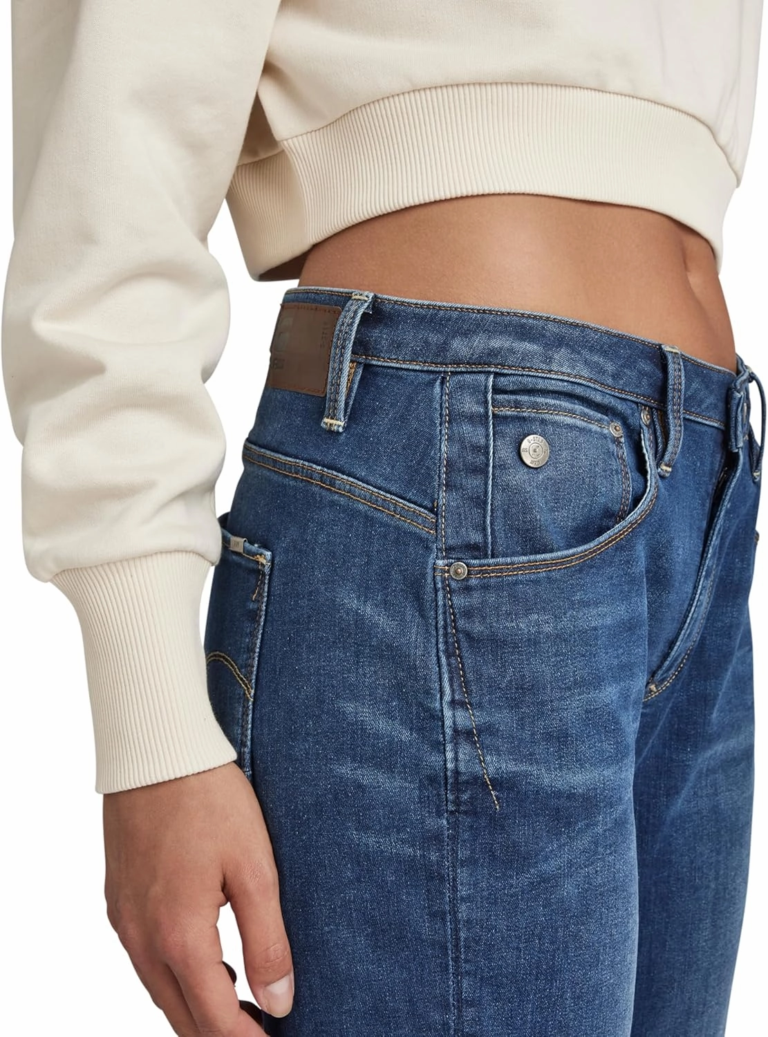 G-STAR Women's Arc 3D Low Rise Boyfriend Fit Jeans