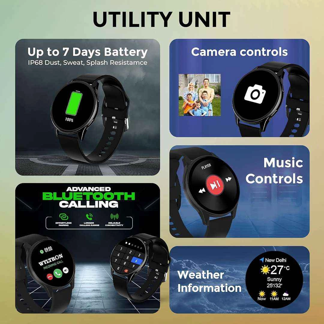 GameSir Active 5 Smart Watch AMOLED Display 1.3" Screen