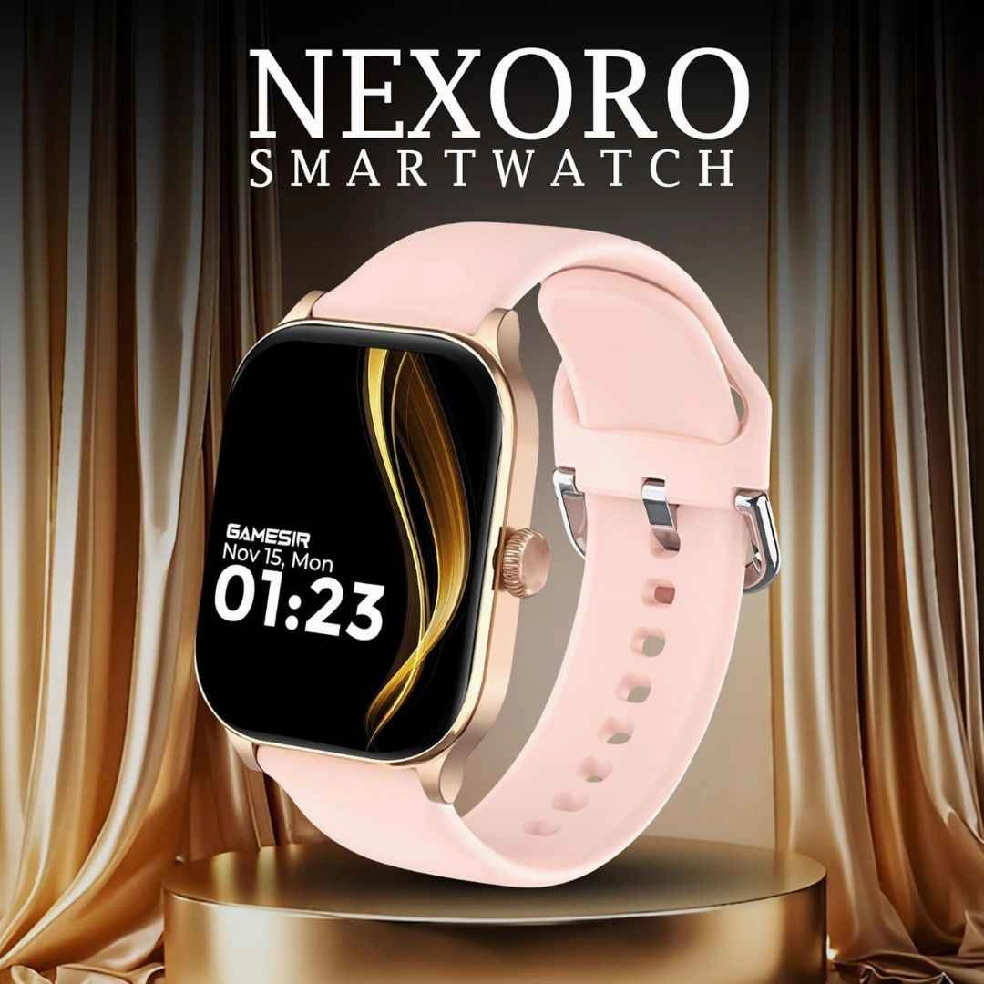 GameSir Nexoro 2.01” Smartwatch for Men & Women Bluetooth Call