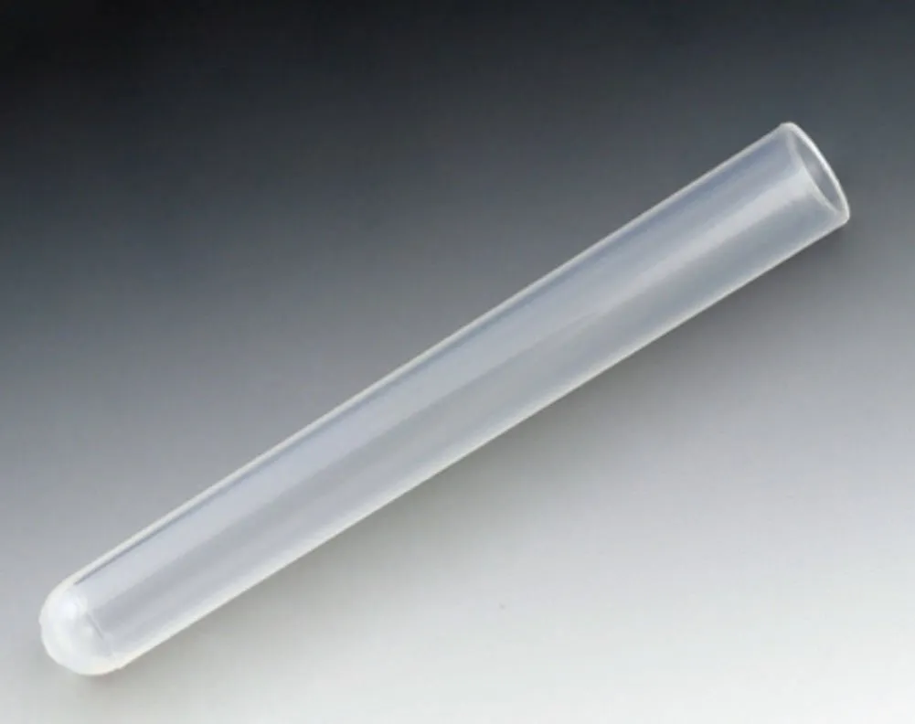 Globe Scientific Polypropylene Test Tube, 13 mm x 100 mm, 8 mL, Durable Lab Essentials, Pack of 1000