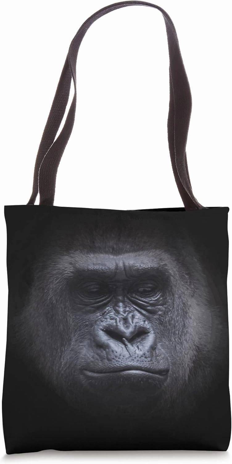 Gorilla Chimpanzee Orangutang Zoo Wildlife Animal Primate Tote Bag