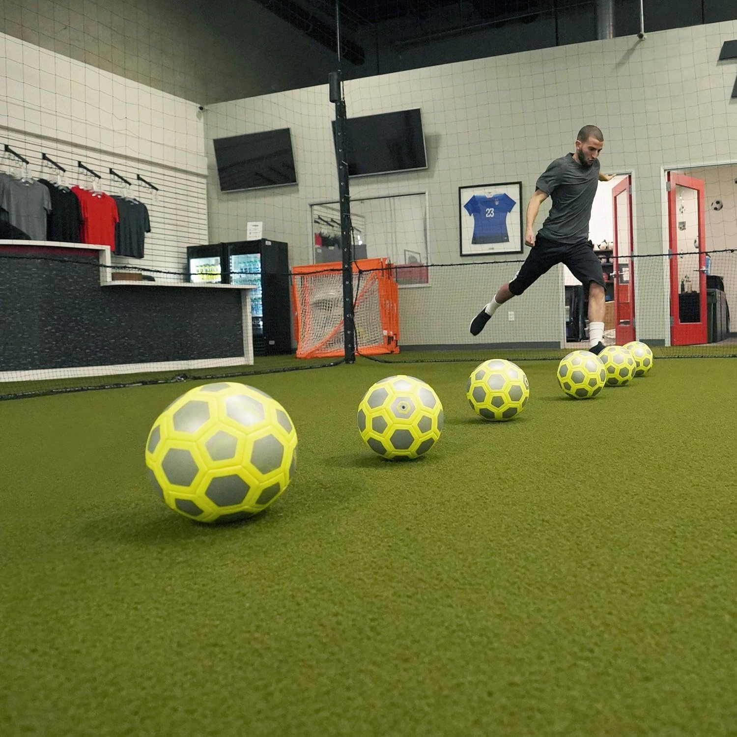 GoSports Elite Futsal Balls - Choose Single or Six Pack - Great for Indoor or Outdoor Futsal Games or Practice – Includes Pump