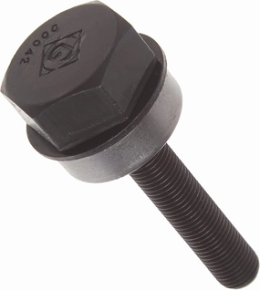 Greenlee 00042P Slug Buster 3/8" x 1-5/8" Ball Bearing Draw Stud for Punching Mild Steel up to 10 Gauge, Heavy-Duty Steel Draw Stud for Hydraulic Drivers