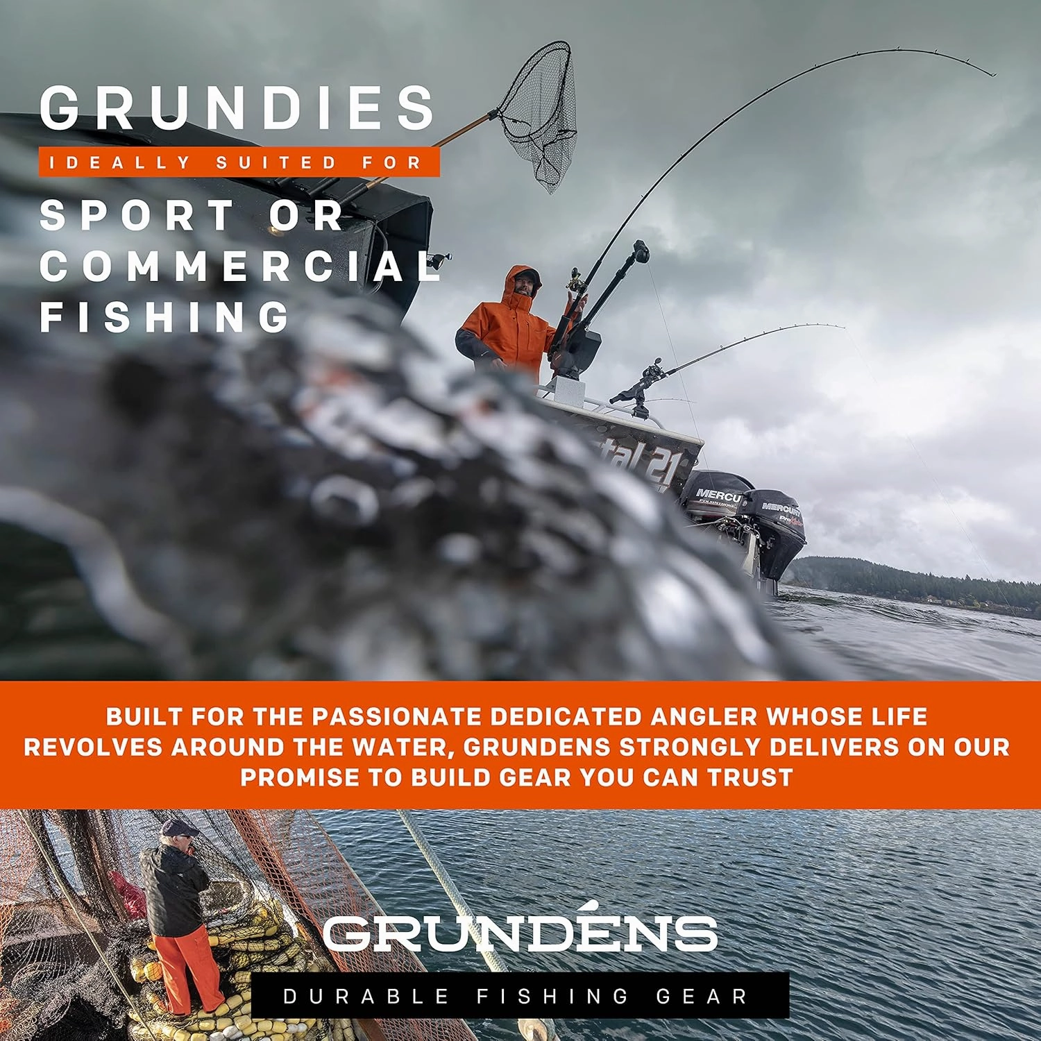 Grundens Men’s Grundies Mid Bottom | Base Layer, Anti-Odor