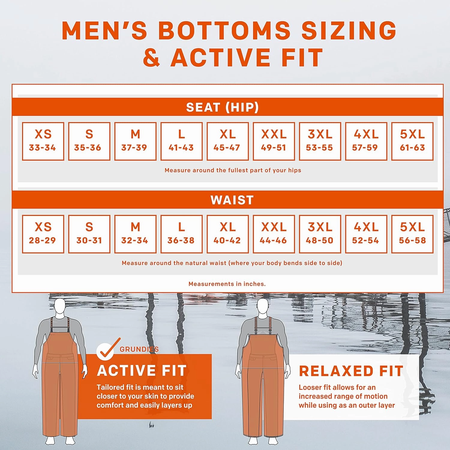 Grundens Men’s Grundies Mid Bottom | Base Layer, Anti-Odor