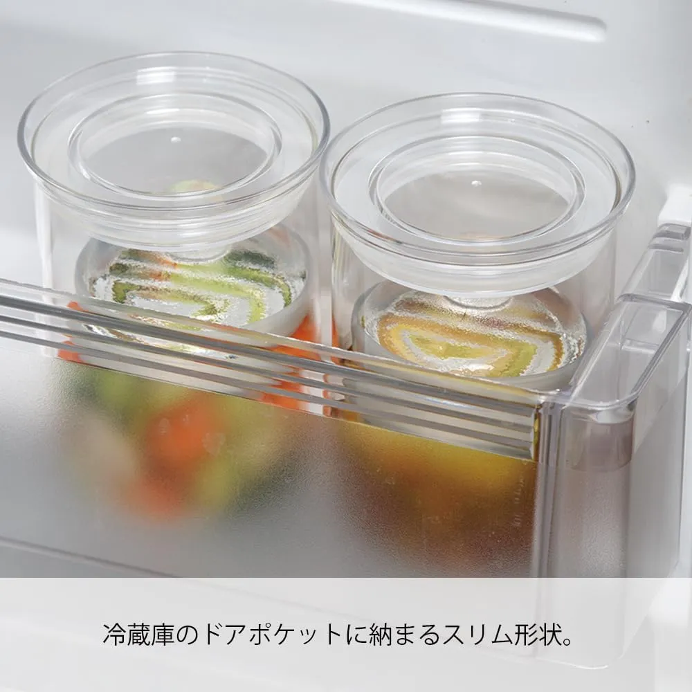 HARIO TGS-800-T Pickled Glass Slim Capacity 28.7 fl oz (800 ml), Transparent