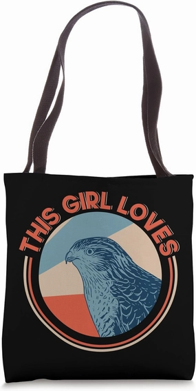 Hawk Bird of Prey Falconry Tote Bag