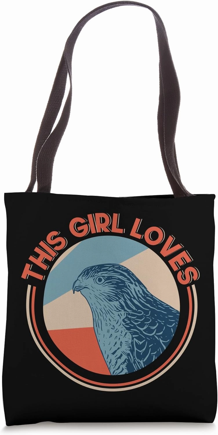 Hawk Bird of Prey Falconry Tote Bag