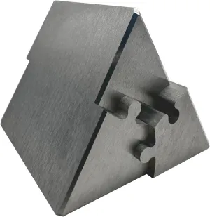 Heavenly Metals 3-Piece Triangle Puzzle – Zero Tolerance EDM Wire Cut, Stainless Steel Executive Desk Toy, Office Decor & Stress Reliever for Men