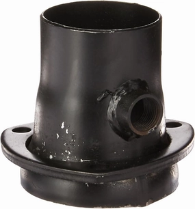 Hedman Hedders 21143 Oxygen Sensor Header Reducer Tube Size 2.5 in. Collector Size 3 in. w/Ball And Socket Flanges Mild Steel Oxygen Sensor Header Reducer