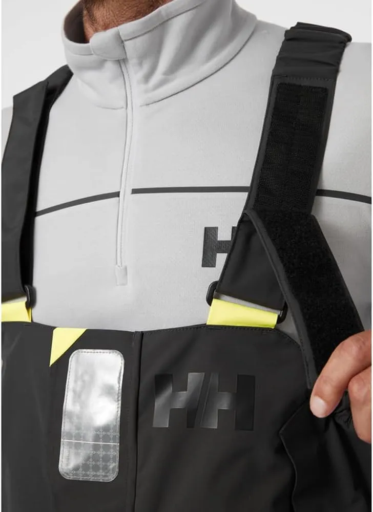 Helly-Hansen Skagen Offshore Sailing Bib Overalls for Men - Wind/Waterproof and Breathable, with Reinforced Seat and Knees