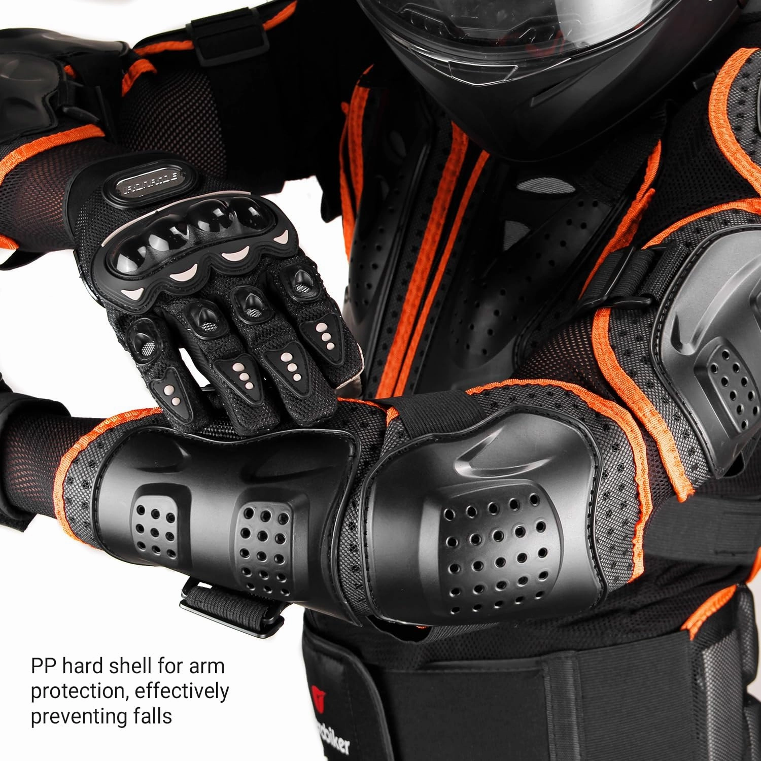 HEROBIKER Motorcycle Full Body Armor Jacket spine chest protection gear Motocross Motos Protector Motorcycle Jacket 2 Styles
