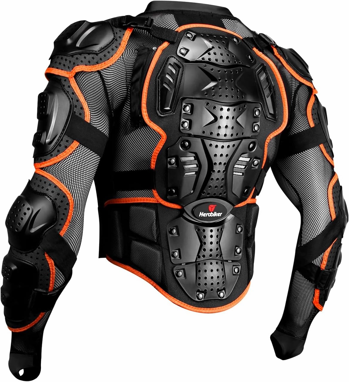 HEROBIKER Motorcycle Full Body Armor Jacket spine chest protection gear Motocross Motos Protector Motorcycle Jacket 2 Styles