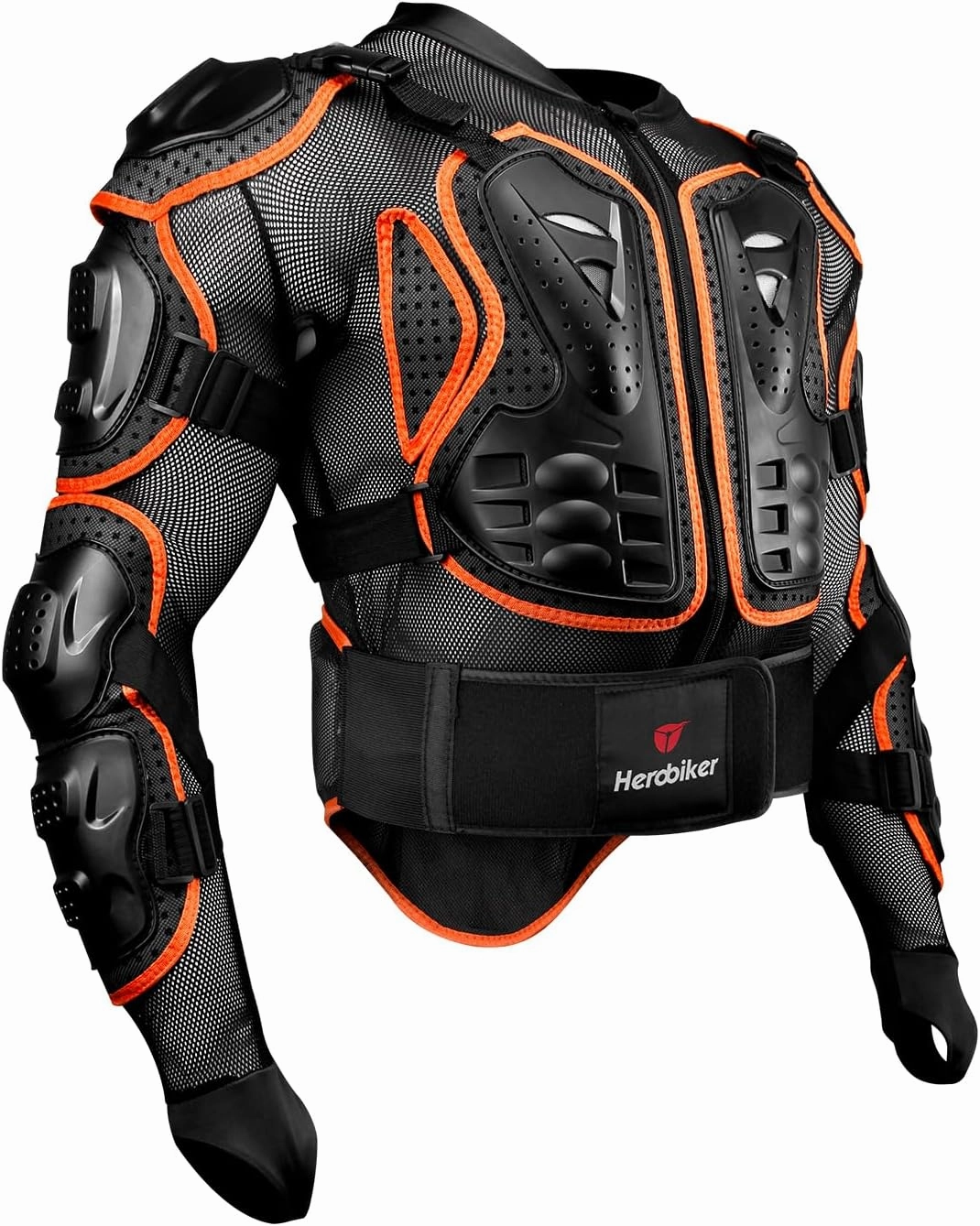 HEROBIKER Motorcycle Full Body Armor Jacket spine chest protection gear Motocross Motos Protector Motorcycle Jacket 2 Styles