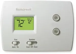 Honeywell PRO 3000 Non-Programmable Thermostat TH3110D1008