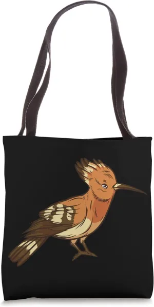 Hoopoe Bird Lover Birdwatcher Songbird Animal Ornithology Tote Bag