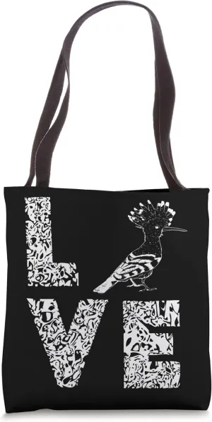 Hoopoe Cute Love Hoopoes Birdwatching Backyard Songbirds Tote Bag
